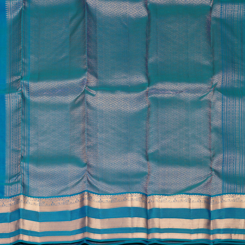 Hayagrivas Handloom Mayilkazhuthu Kanjivaram Silk Saree KBF774H7-4