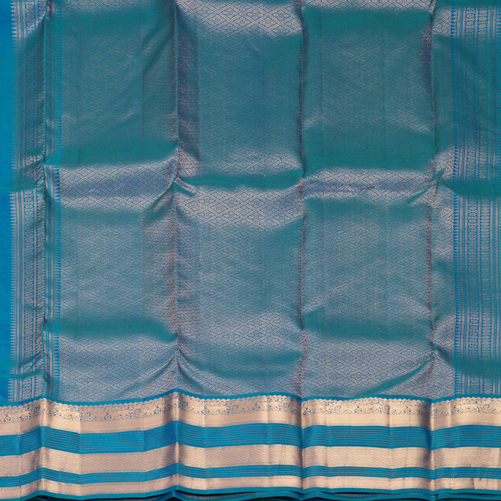 Hayagrivas Handloom Mayilkazhuthu Kanjivaram Silk Saree KBF774H7-4