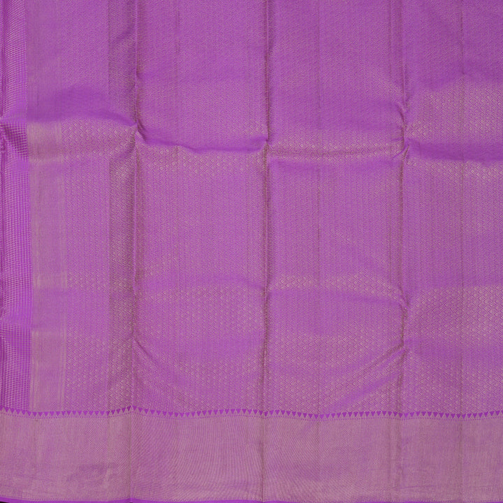 Hayagrivas Handloom Purple Kanjivaram Silk Saree KBF774H9-1