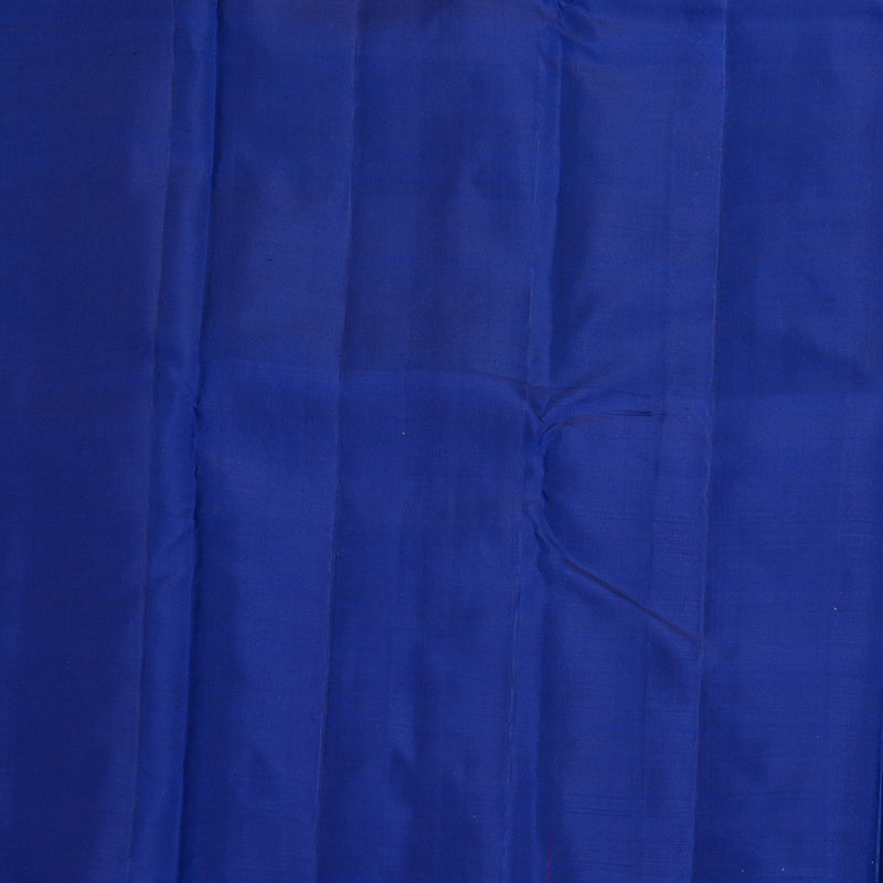 Hayagrivas Handloom Mayilkazhuthu Kanjivaram Silk Saree with Ink Blue Border KBF775H1-10