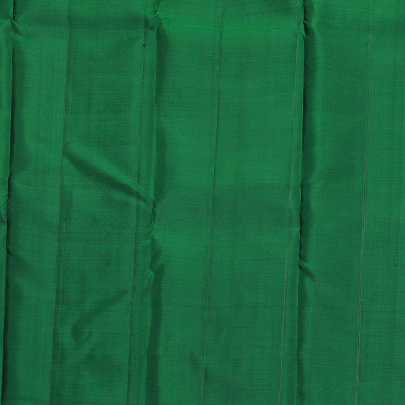 Hayagrivas Handloom Maroon Kanjivaram Silk Saree with Bottle Green Border KBF775H1-7