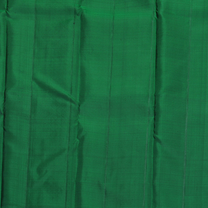 Hayagrivas Handloom Maroon Kanjivaram Silk Saree with Bottle Green Border KBF775H1-7
