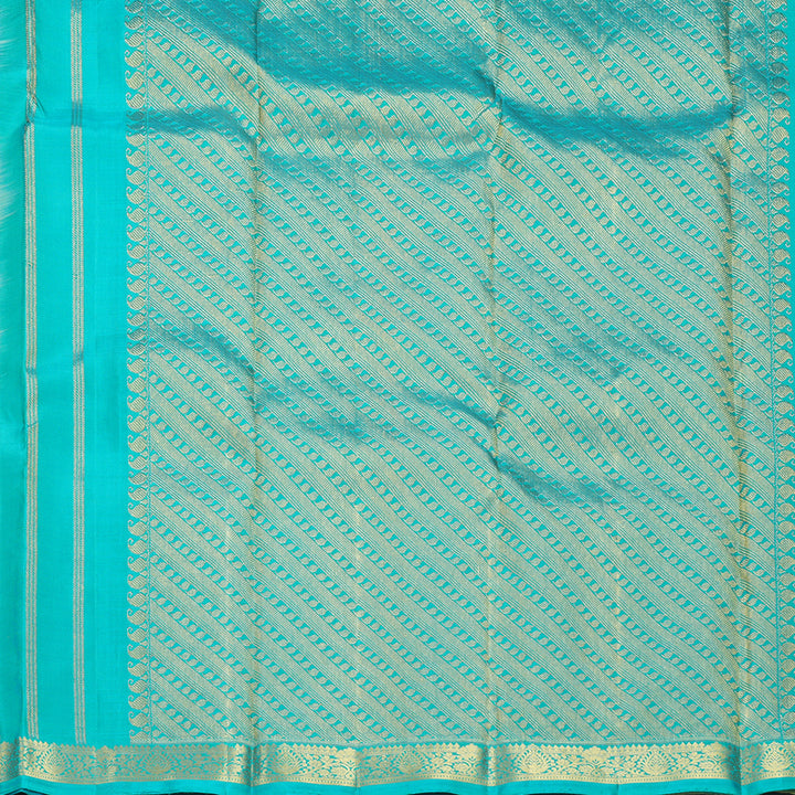 Hayagrivas Handloom Lemon Yellow Kanjivaram Silk Saree KBF776H4-2
