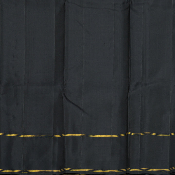 Hayagrivas Handloom Sandal Kanjivaram Silk Saree with Ganga Jamuna Border KBF797H2-1