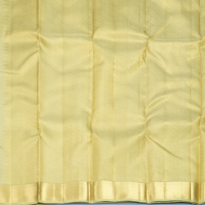 Hayagrivas Handloom Pista Green Kanjivaram Silk Saree KBF803H3-1