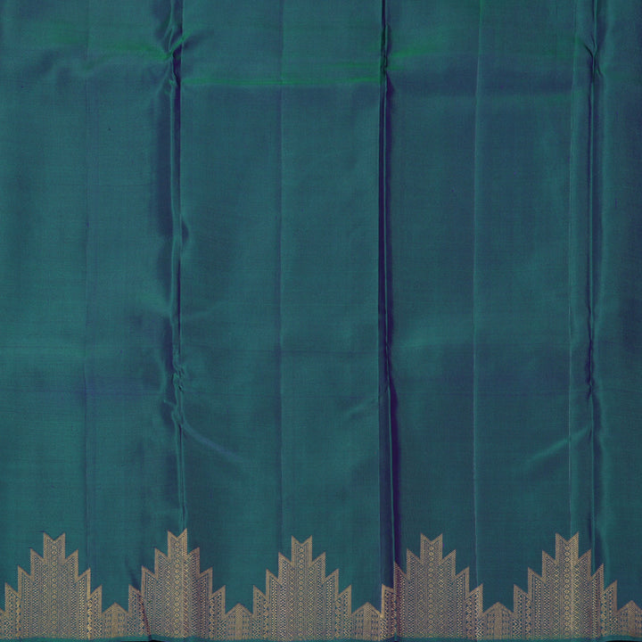 Hayagrivas Handloom Mayilkazhuthu Kanjivaram Silk Saree KBF810H3-1
