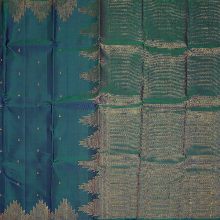 Hayagrivas Handloom Mayilkazhuthu Kanjivaram Silk Saree KBF810H3-1