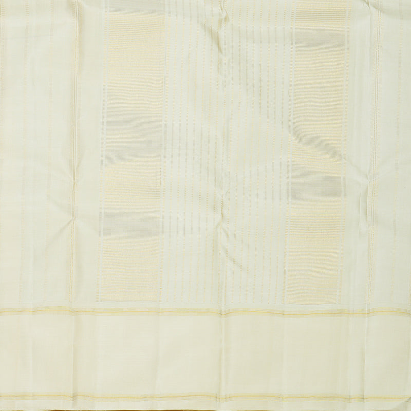 Hayagrivas Handloom Multicolour Checks Kanjivaram Silk Saree with Ivory Border KBF813H9-1