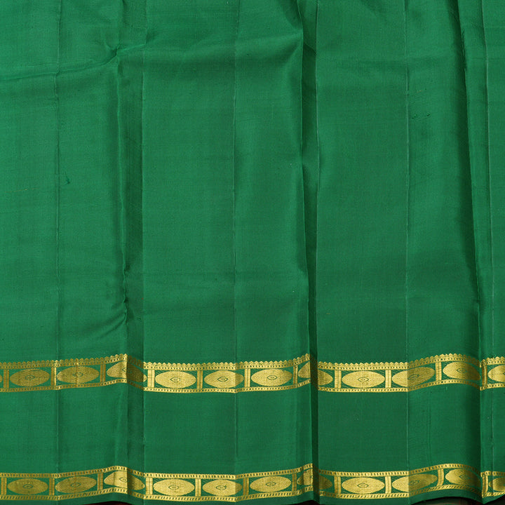 Hayagrivas Handloom Red Kanjivaram Silk Saree KBF81D1-1