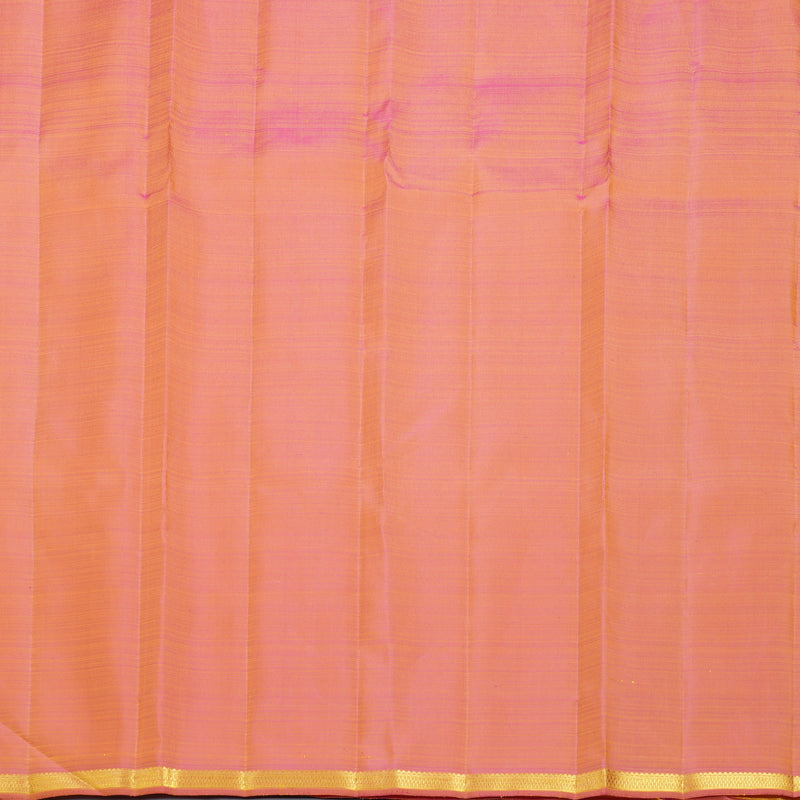 Hayagrivas Handloom Mustard Yellow (Carpet Checks) Kanjivaram Silk Saree KBF822H4-1