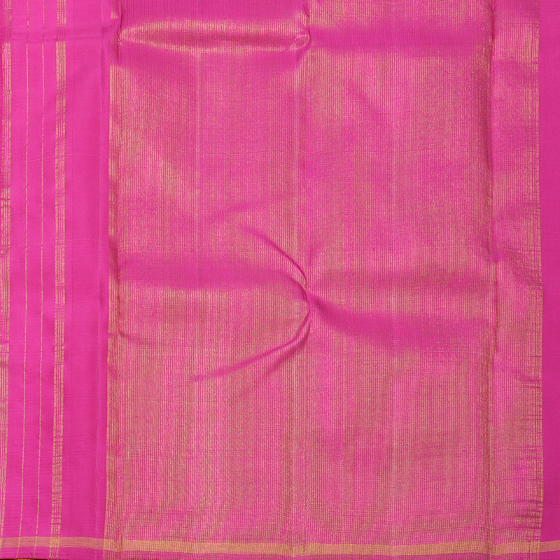 Hayagrivas Handloom Yellow (Zasa Zasa Kattam) Kanjivaram Silk Saree KBF822H7-1