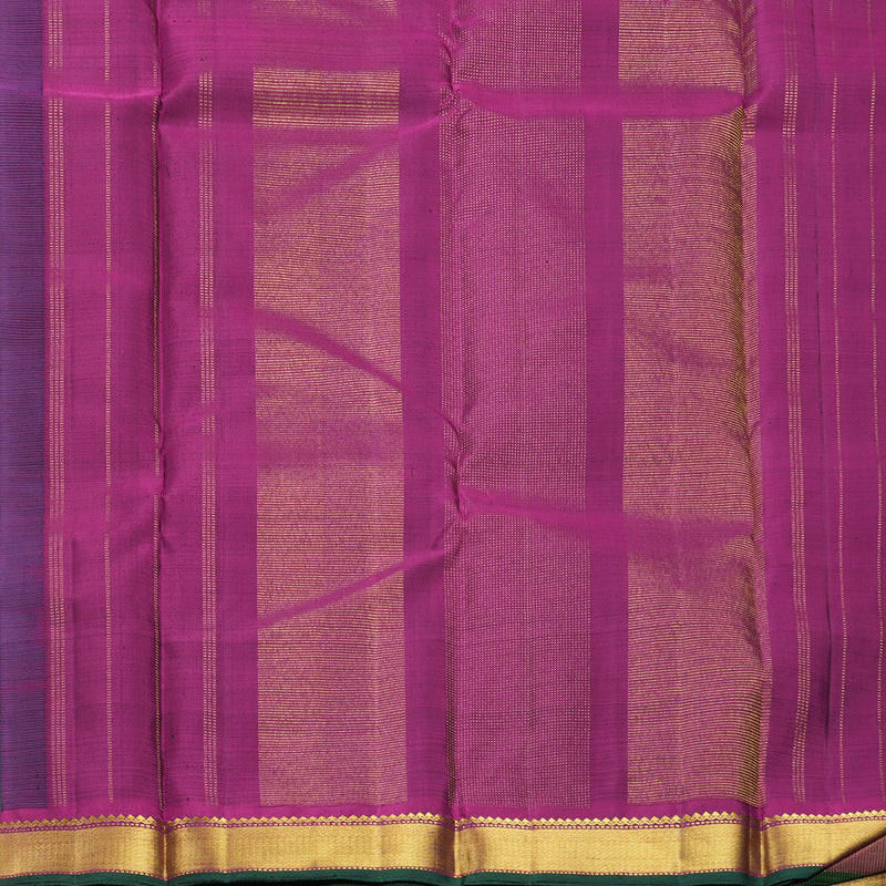 Hayagrivas Handloom Green &amp; Black (Zasa Zasa Kattam) Kanjivaram Silk Saree KBF824H1-1
