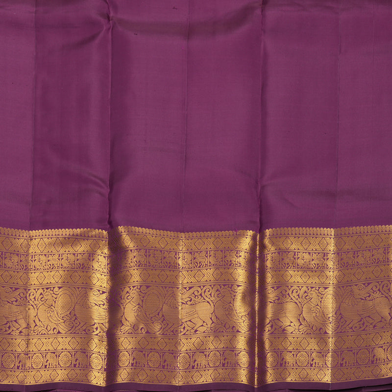 Hayagrivas Handloom Jamun Purple Kanjivaram Silk Saree KBF827H2-2