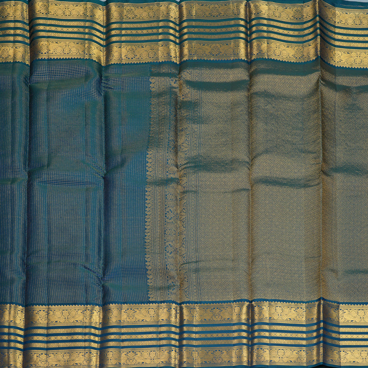 Hayagrivas Handloom Mayilkazhuthu Kanjivaram Silk Saree KBF834H1-18