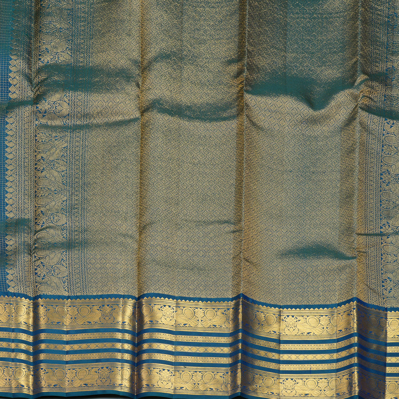 Hayagrivas Handloom Mayilkazhuthu Kanjivaram Silk Saree KBF834H1-23