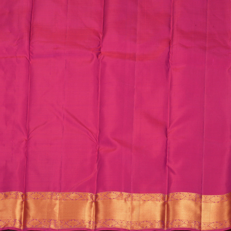 Hayagrivas Handloom Pink Kanjivaram Silk Saree KBF835H1-1