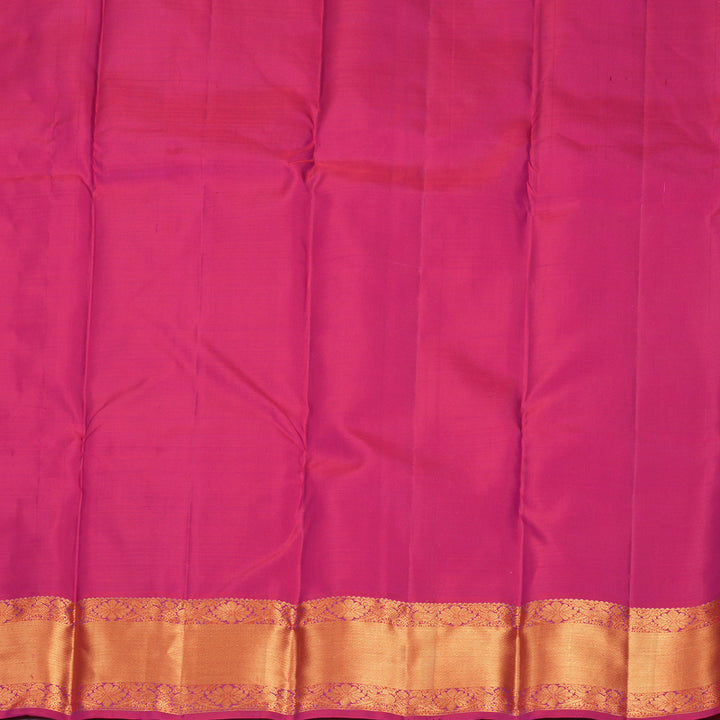 Hayagrivas Handloom Pink Kanjivaram Silk Saree KBF835H1-1