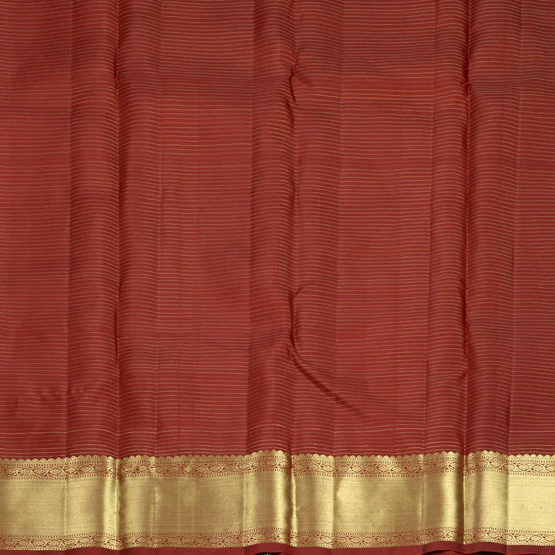 Hayagrivas Handloom Maroon Kanjivaram Silk Saree KBF835H2-1