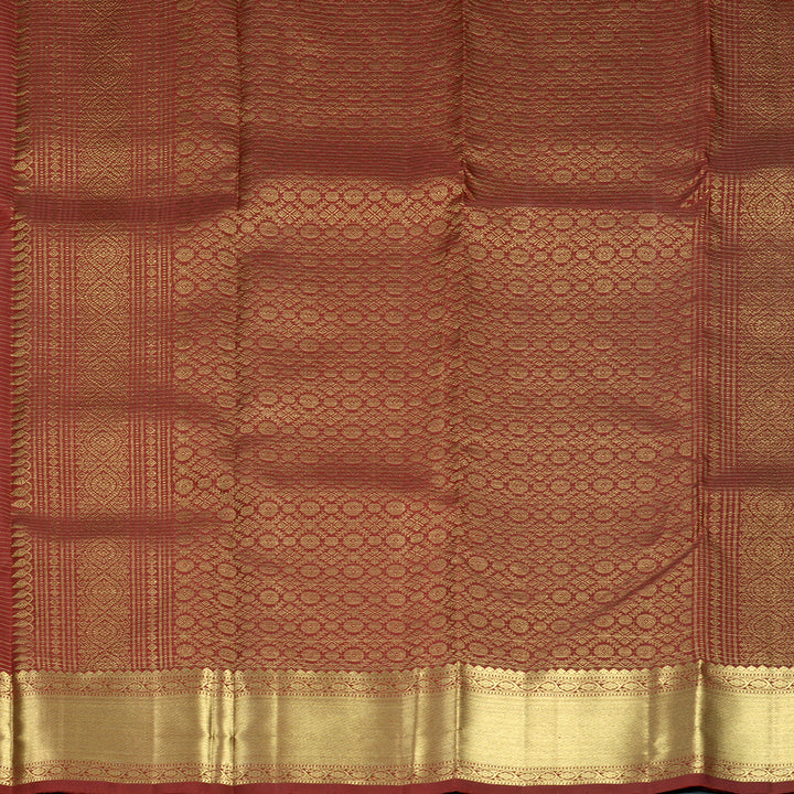 Hayagrivas Handloom Maroon Kanjivaram Silk Saree KBF835H2-1