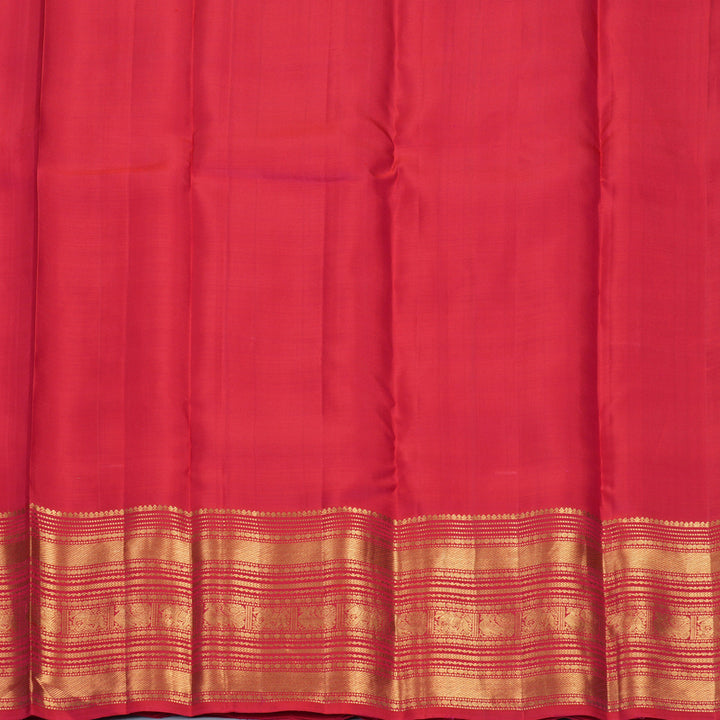 Hayagrivas Handloom Pink Kanjivaram Silk Saree KBF835H3-1