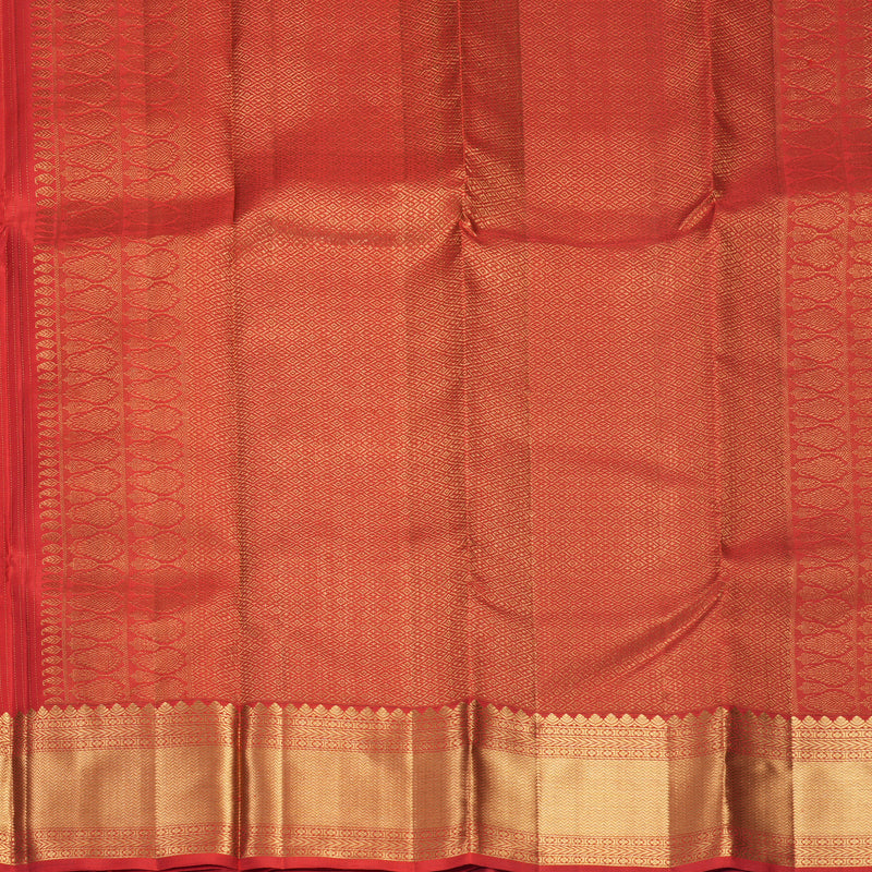 Hayagrivas Handloom Red Kanjivaram Silk Saree KBF835H4-4