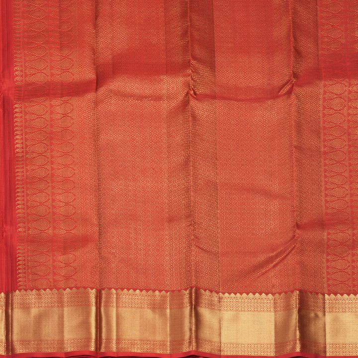 Hayagrivas Handloom Red Kanjivaram Silk Saree KBF835H4-4