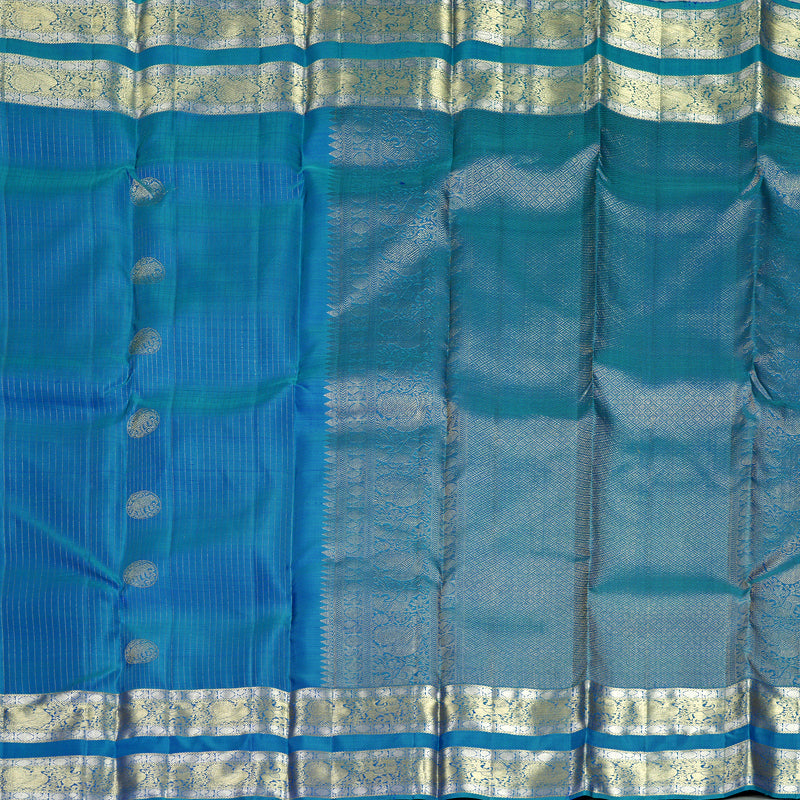 Hayagrivas Handloom Mayilkazhuthu Kanjivaram Silk Saree KBF835H8-1