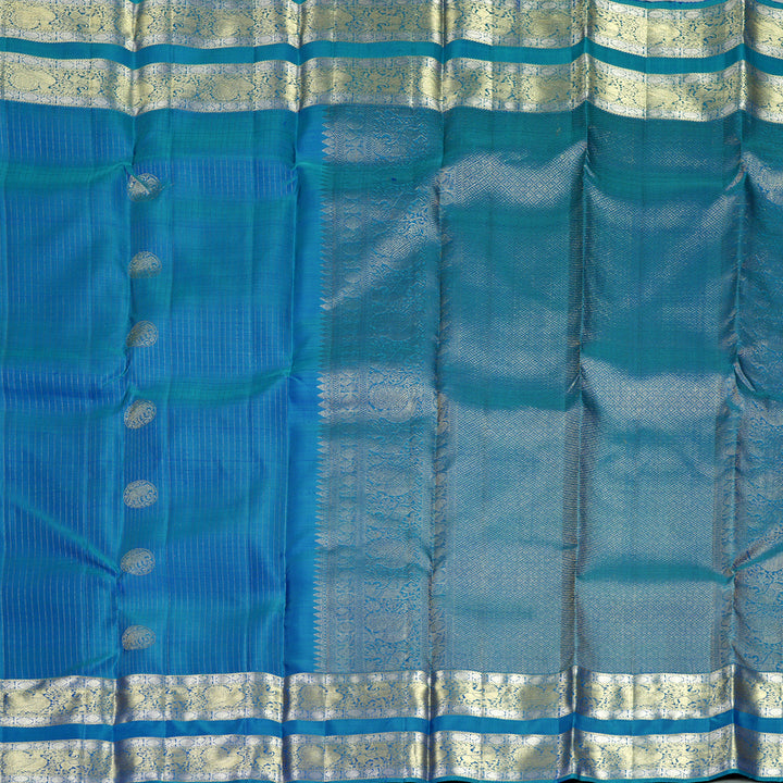 Hayagrivas Handloom Mayilkazhuthu Kanjivaram Silk Saree KBF835H8-1