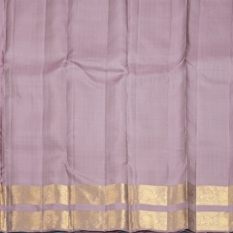 Hayagrivas Handloom Lavender Kanjivaram Silk Saree KBF835H8-2