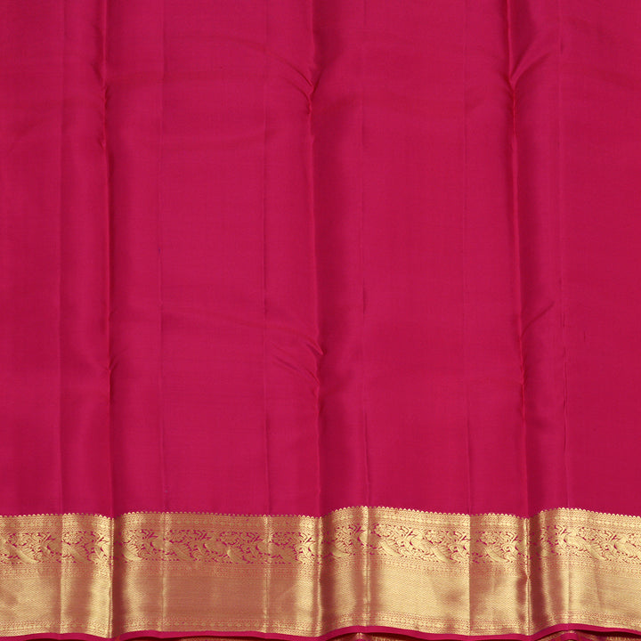 Hayagrivas Handloom Pink Kanjivaram Silk Saree KBF835H9-1