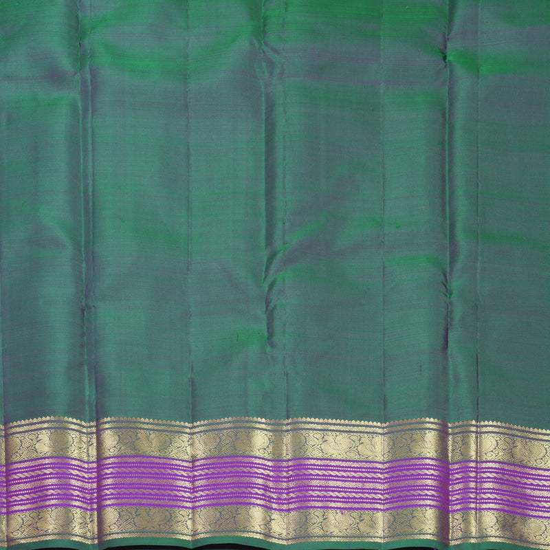 Hayagrivas Handloom Purple Kanjivaram Silk Saree KBF836H4-2