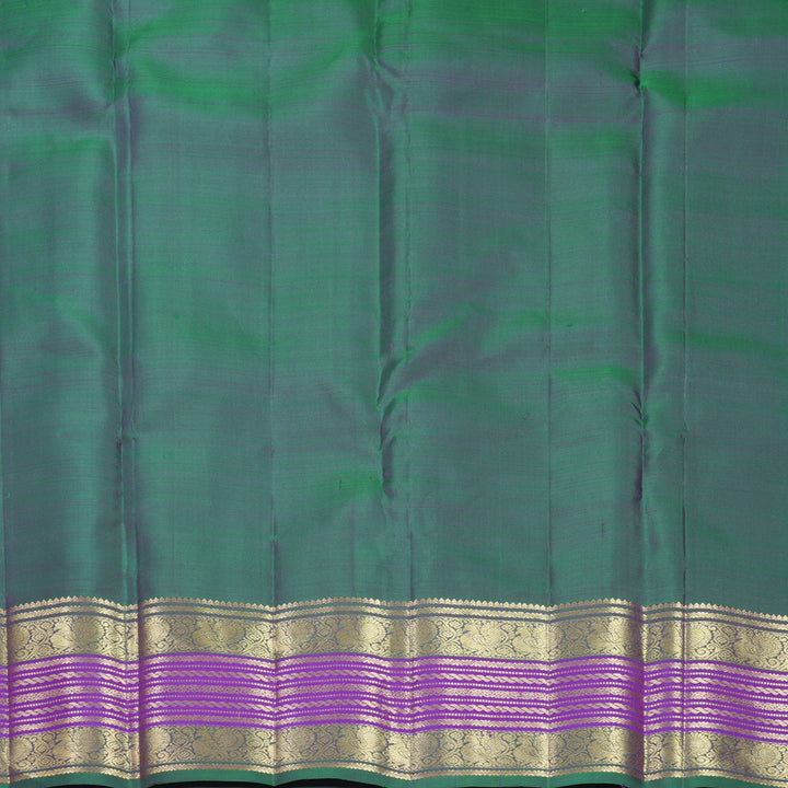 Hayagrivas Handloom Purple Kanjivaram Silk Saree KBF836H4-2