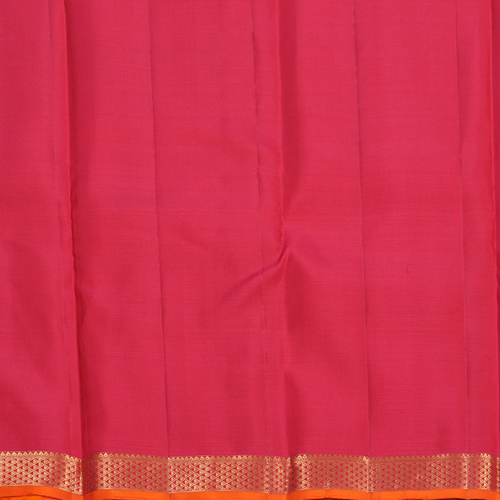Hayagrivas Handloom Red Kanjivaram Silk Saree KBF836H7-4