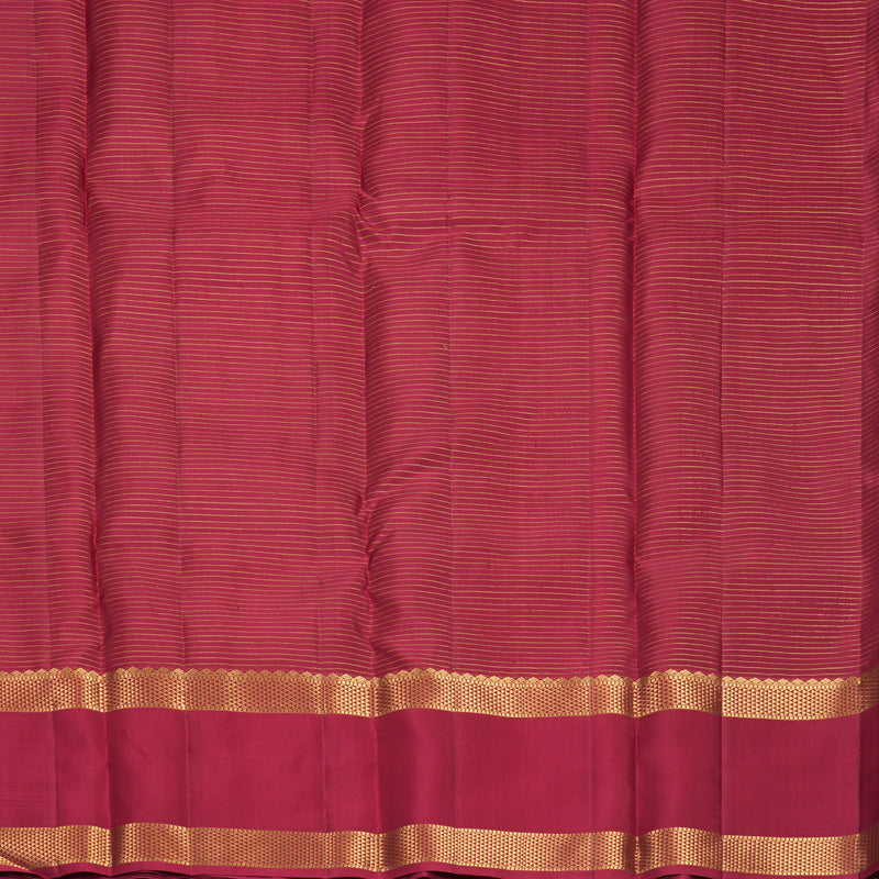 Hayagrivas Handloom Maroon Kanjivaram Silk Saree KBF836H8-1