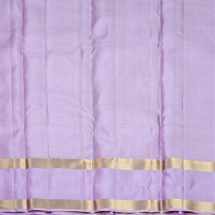 Hayagrivas Handloom Lilac Kanjivaram Silk Saree KBF836H8-3