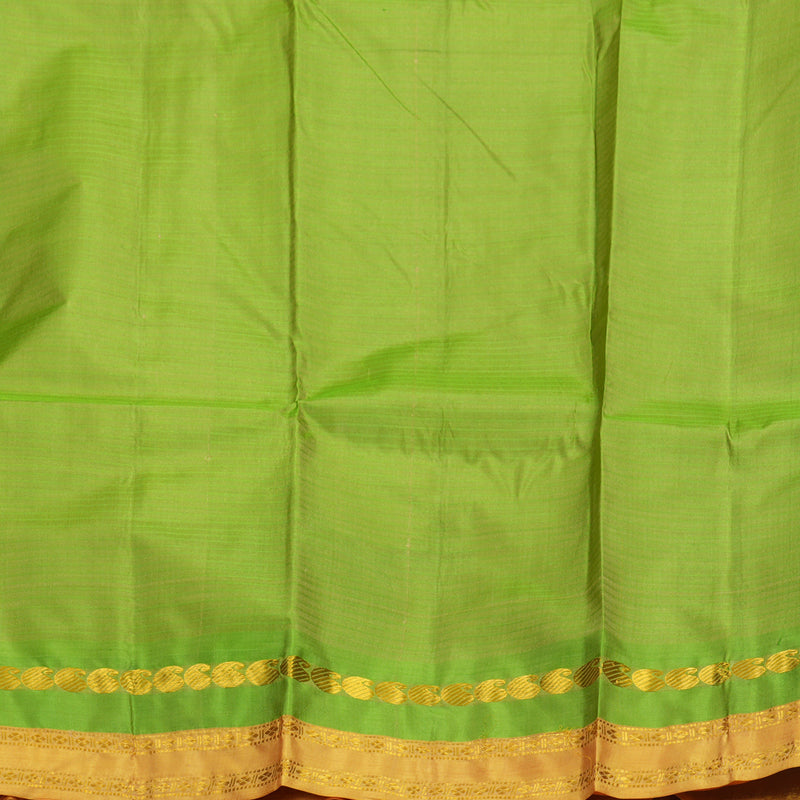 Hayagrivas Handloom Beige Kanjivaram Silk Saree KBF838H1-7