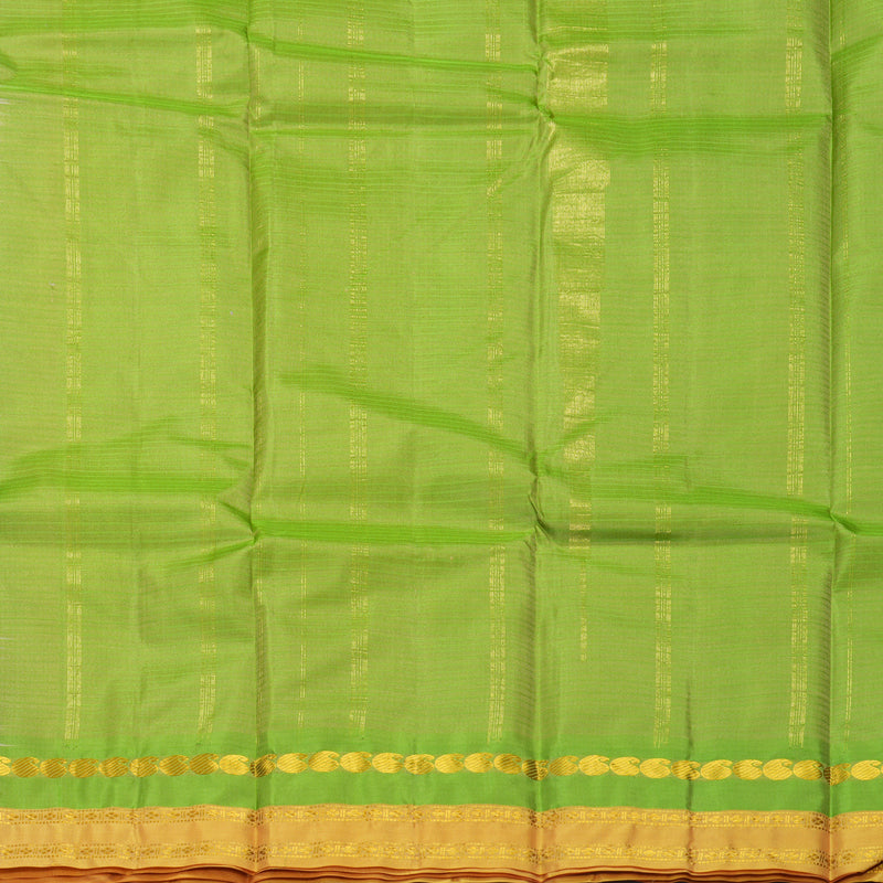 Hayagrivas Handloom Beige Kanjivaram Silk Saree KBF838H1-7