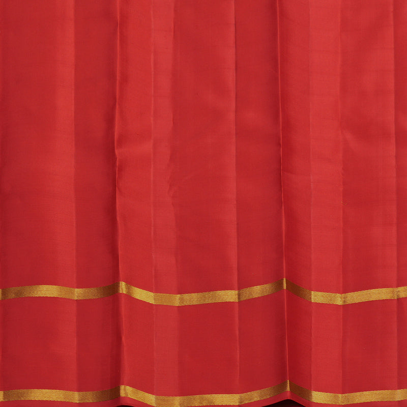 Hayagrivas Handloom Red Kanjivaram Silk Saree KBF840H4-1