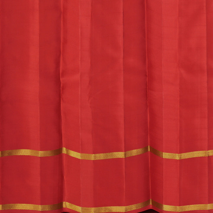 Hayagrivas Handloom Red Kanjivaram Silk Saree KBF840H4-1