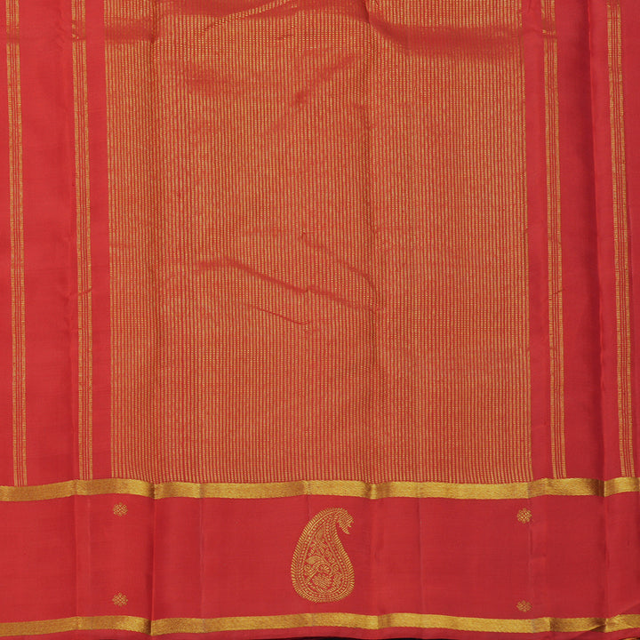 Hayagrivas Handloom Red Kanjivaram Silk Saree KBF840H4-1