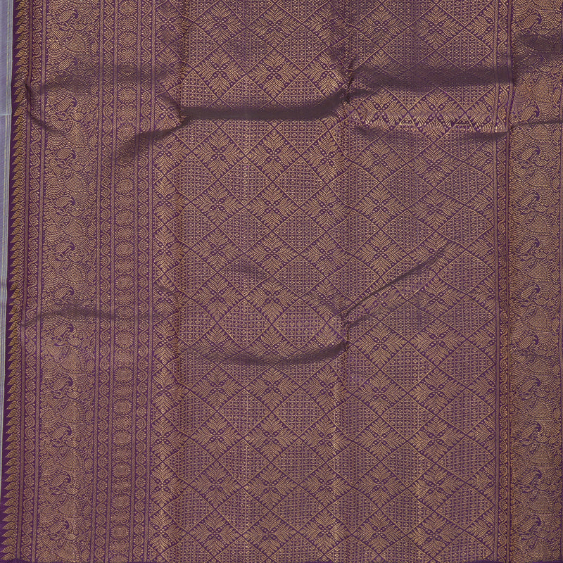 Hayagrivas Handloom Pastel Green Kanjivaram Silk Saree KBF841H1-3