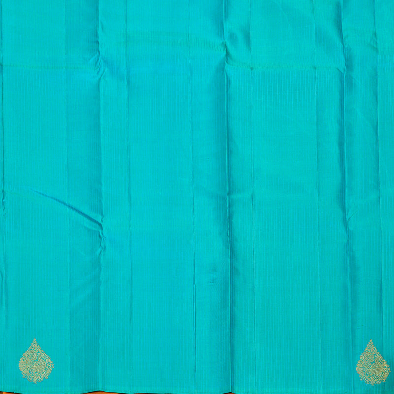 Hayagrivas Handloom Sampanga Yellow Kanjivaram Silk Saree KBF841H1-7