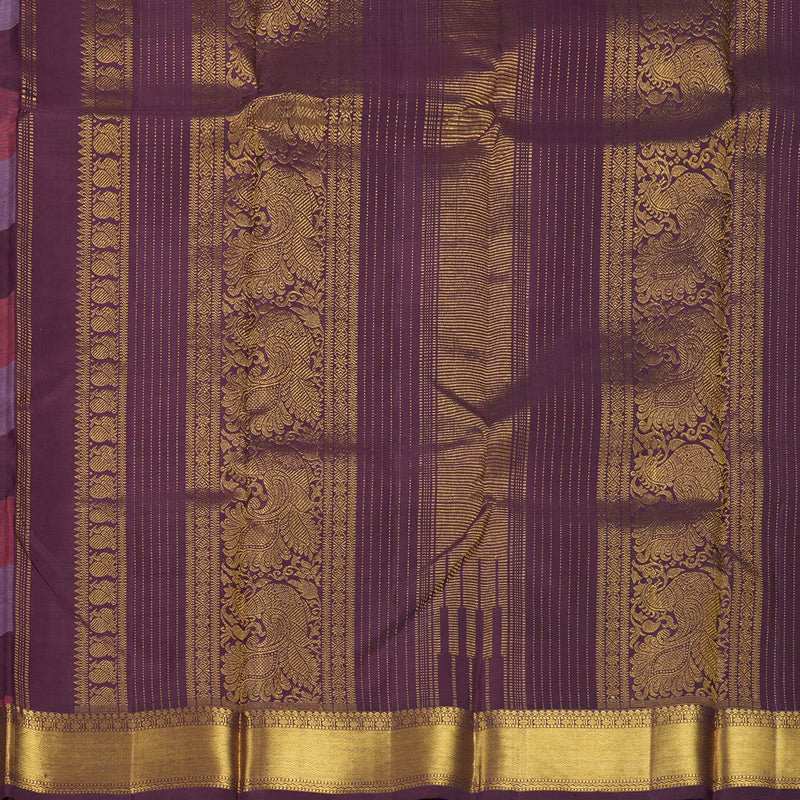 Hayagrivas Handloom Multicolour Checks Kanjivaram Silk Saree KBF841H5-1