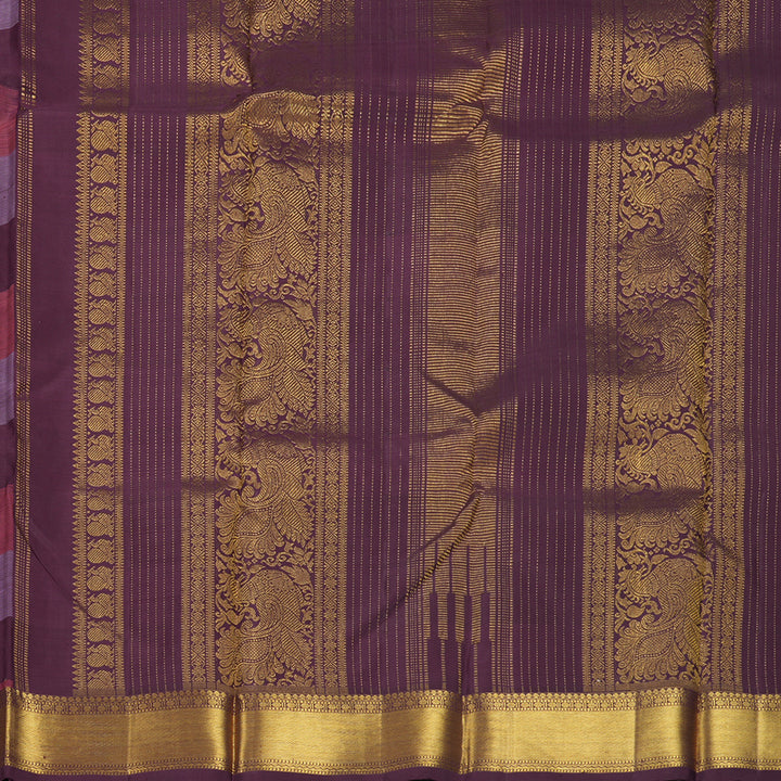 Hayagrivas Handloom Multicolour Checks Kanjivaram Silk Saree KBF841H5-1