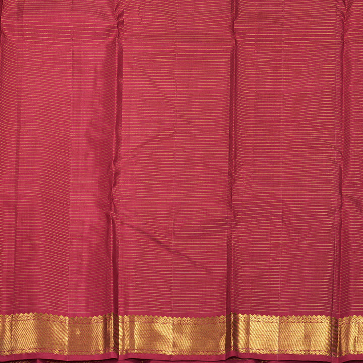 Hayagrivas Handloom Maroon Kanjivaram Silk Saree KBF851H4-1