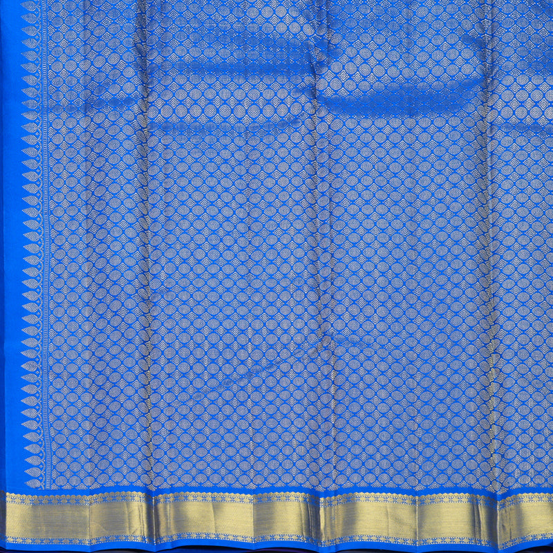 Hayagrivas Handloom Multicolour Checks Kanjivaram Silk Saree KBF851H6-1