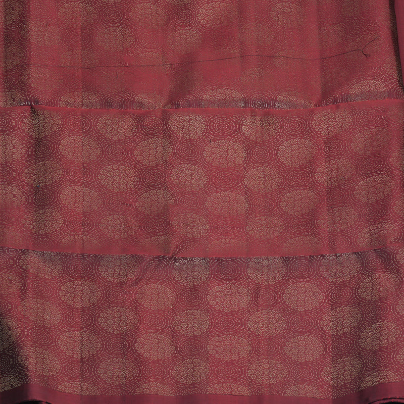 Hayagrivas Maroon Handloom Soft Silk Saree KBF863H1-1
