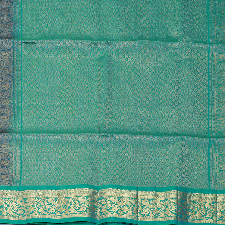 Hayagrivas Kanchana Brown Handloom Soft Silk Saree KBF863H11-1