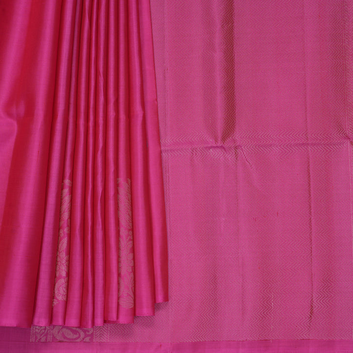 Hayagrivas Rani Pink Handloom Soft Silk Saree KBF863H2-2