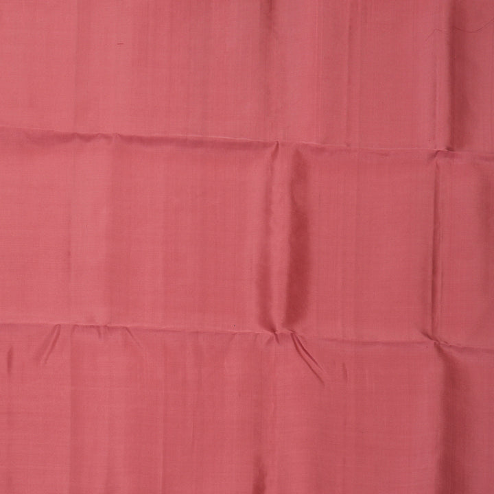 Hayagrivas Rosewood Pink Handloom Soft Silk Saree KBF863H7-1